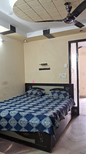 Bedroom in 1 BHK Builder Floor at Subhash Nagar – for Rent