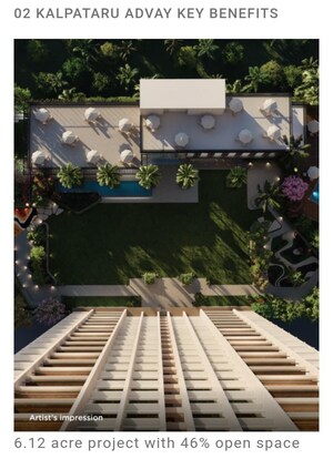 3 BHK Builder Floor – Exterior View View at Kalpataru Advay, Borivali West - for Sale