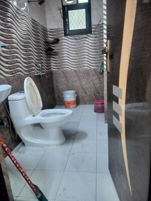 Bathroom in 3 BHK Builder Floor at Sarvapriya Vihar – for Sale