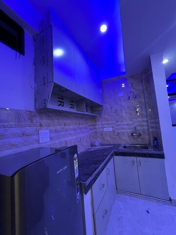 Kitchen in 1.5 BHK Builder Floor at Saket – for Rent