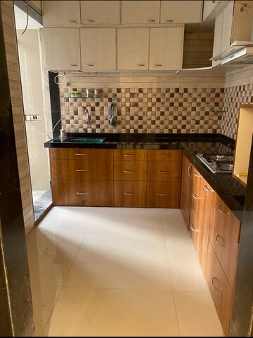 Kitchen in 1.5 BHK Apartment at Kharghar Sector 20 – for Rent