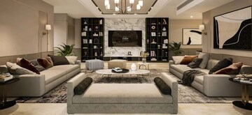 Living Room in 3 BHK Apartment at ATS Marigold, Sector 89a – for Sale