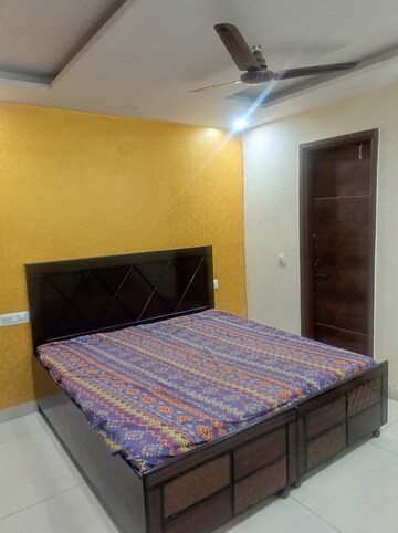 Bedroom in 3 BHK Builder Floor at Motia Blue Ridge, Dhakoli – for Rent