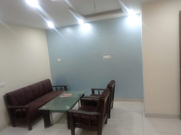 Living Room in 3 BHK Builder Floor at Motia Blue Ridge, Dhakoli – for Rent