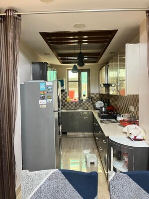 Kitchen in 4 BHK Builder Floor at Sector 37 – for Sale