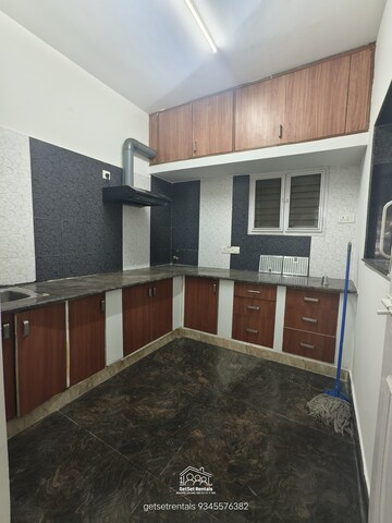 Kitchen in 3 BHK Builder Floor at Hsr Layout – for Rent