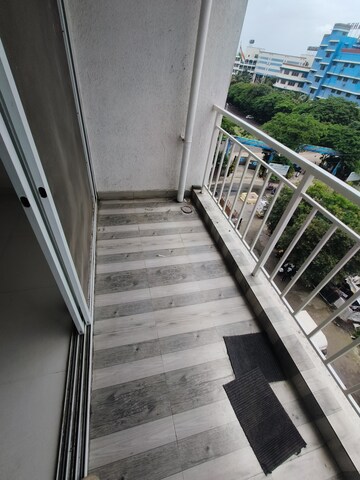 Balcony in 2 BHK Apartment at Saheel Itrend Life 3, Wakad – for Rent