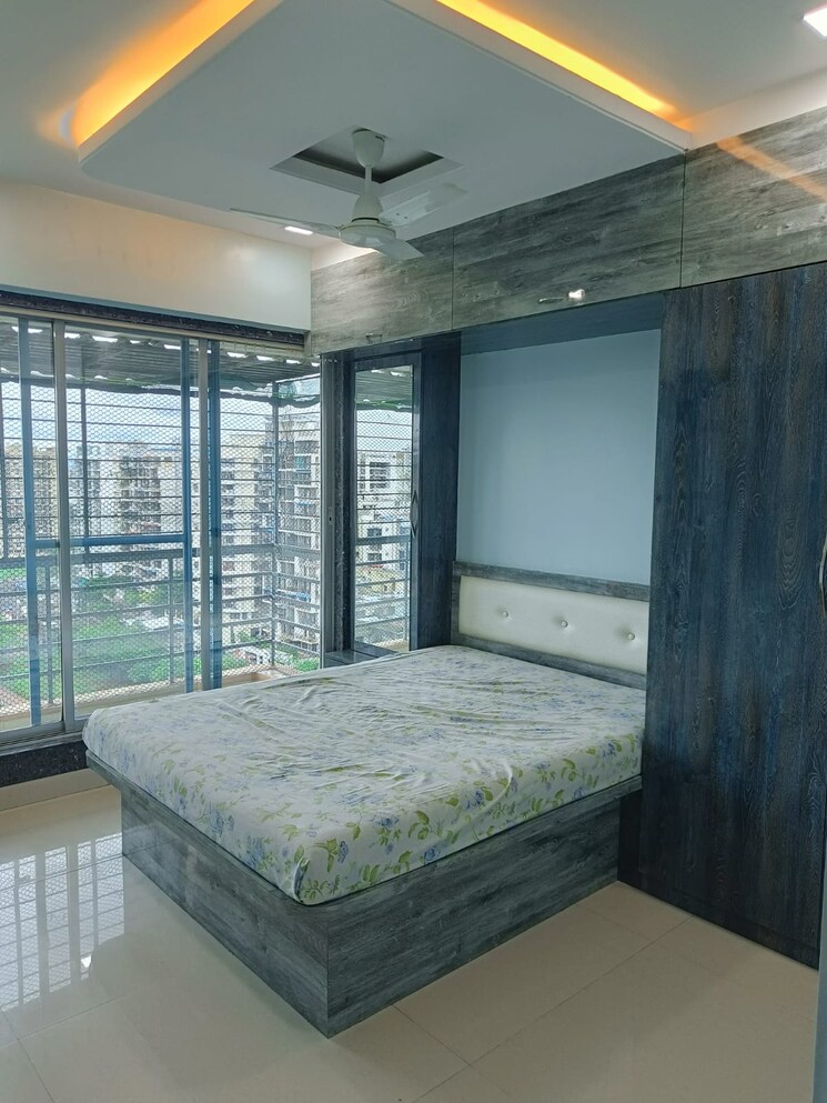 Bedroom, kasturi-heritage 2 Bedroom 700 Sq.Ft. Apartment In Ulwe Sector 8 Navi Mumbai 8851004