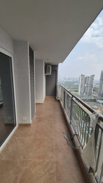 Balcony in 3 BHK Apartment at Godrej Meridien, Sector 106 – for Rent