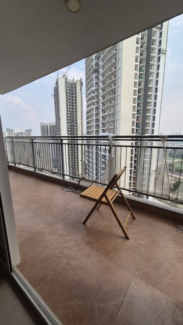 Balcony in 3 BHK Apartment at Godrej Meridien, Sector 106 – for Rent