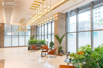 Living Room in  Office Space at Lodha Supremus Worli, Worli – for Rent