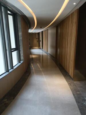 Building Lobby in 5 BHK Apartment at Lodha Trump Tower, Worli – for Sale