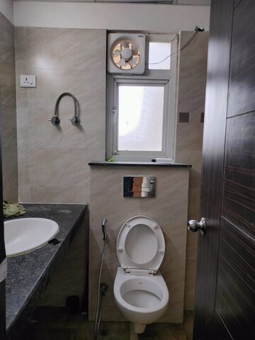 Bathroom in 3 BHK Apartment at Mahagun Mywoods, Sector 16c Greater Noida – for Rent