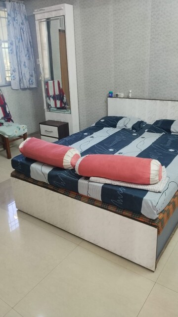 Bedroom in 4 BHK Apartment at Shah & Chheda Mahavir Ornate, Kopar Khairane – for Sale