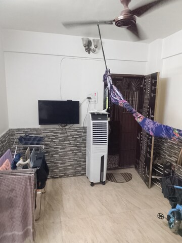 Master Bedroom in 1 RK Apartment at Omkar Apartment Kharegaon, Kalwa – for Rent