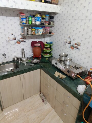 Kitchen in 1 RK Apartment at Omkar Apartment Kharegaon, Kalwa – for Rent