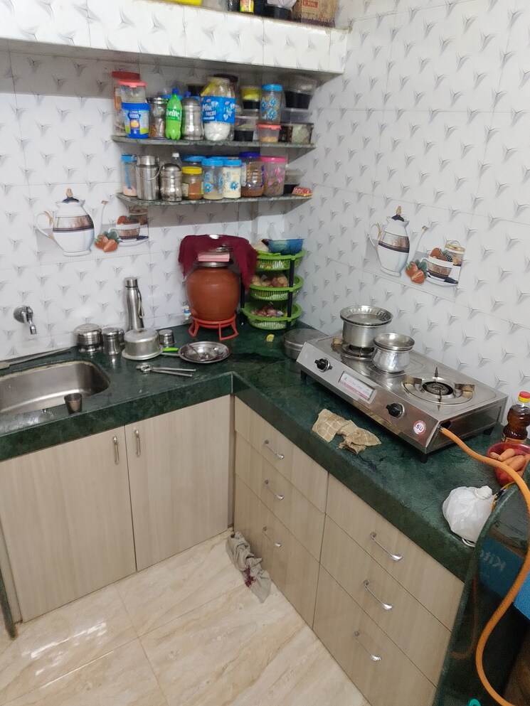 Kitchen, omkar-apartment-kharegaon 1 RK 345 Sq.Ft. Apartment In Kalwa Thane 8851199