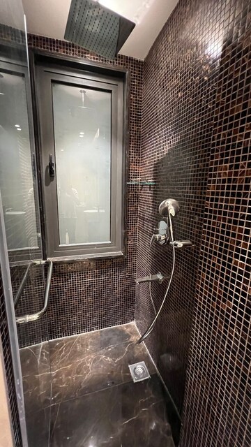 Bathroom in 3 BHK Apartment at Defence Colony – for Rent