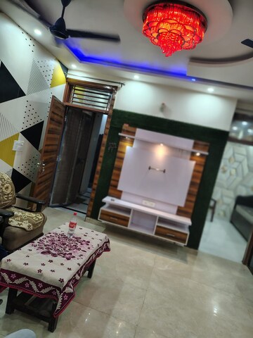 Living Room in 3 BHK Builder Floor at Dwarka Mor – for Rent