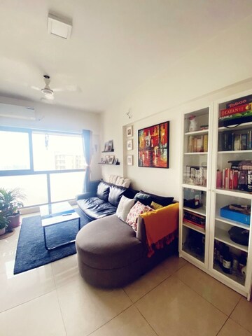 Living Room in 2 BHK Apartment at The Wadhwa The Address, Ghatkopar West – for Rent