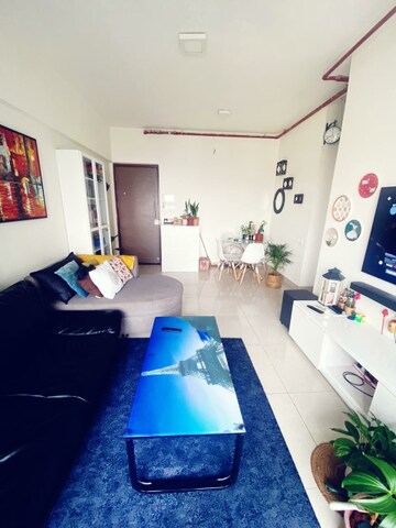Living Room in 2 BHK Apartment at The Wadhwa The Address, Ghatkopar West – for Rent