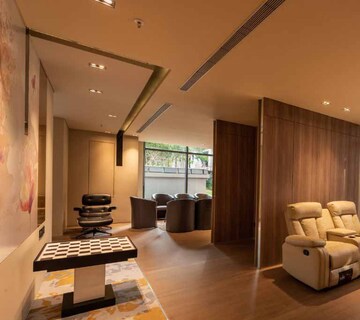 Living Room in 3 BHK Apartment at Rustomjee Seasons, Bandra East – for Sale