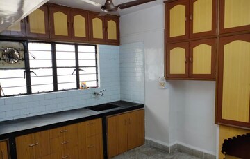 Kitchen in 1 RK Apartment at Kumar Mahatma Society, Kothrud – for Rent