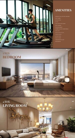 3 BHK Apartment – Exterior View View at Ruchi One Victoria, New Town - for Sale