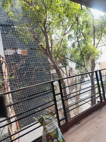 Balcony in 4 BHK Apartment at Boutique Residential Apartments A 3 2, Vasant Vihar – for Rent