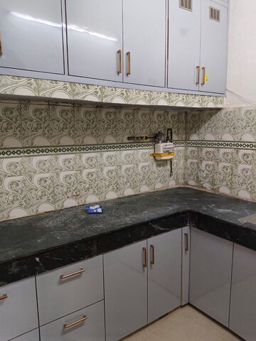 Kitchen in 2 BHK Builder Floor at Dwarka Mor – for Rent