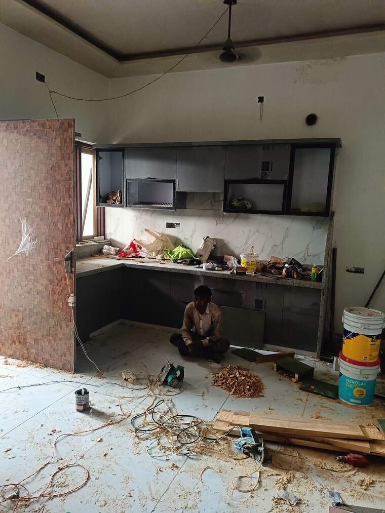 Kitchen, partapur 3 Bedroom 146 Sq.Yd. Independent House In Partapur Meerut 8851306