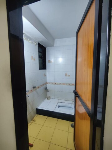 Bathroom in 2 BHK Apartment at Gajra Bhoomi Tower, Kharghar – for Rent