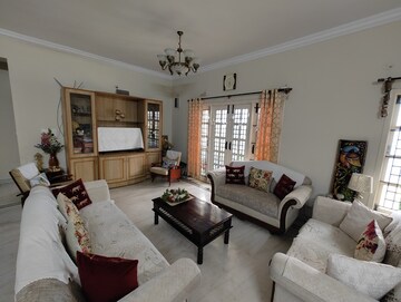 Living Room in 3 BHK Builder Floor at Jayanagar – for Rent