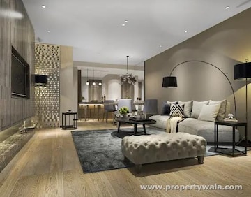 Living Room in 4 BHK Apartment at Oxirich Chintamani, Sector 103 – for Sale