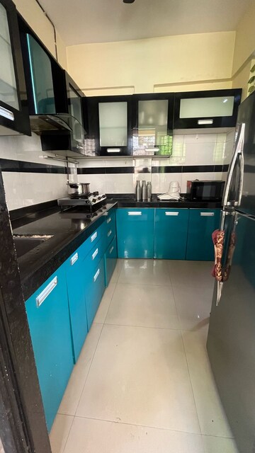 Kitchen in 2 BHK Apartment at Aditya Planet, Kharghar – for Rent
