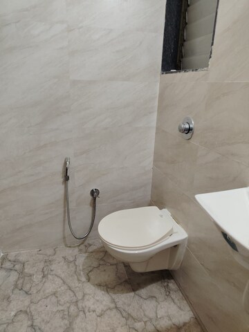 Bathroom in 2 BHK Apartment at Asian Galaxy, Kharghar – for Rent
