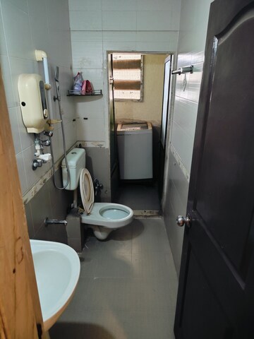 Bathroom in 1 BHK Apartment at Lake Bloom, Powai – for Rent