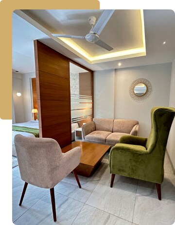 Living Room in 2 BHK Apartment at Kotla Nala – for Sale