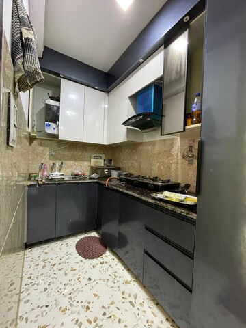 Kitchen in 2 BHK Builder Floor at Dwarka Mor – for Rent