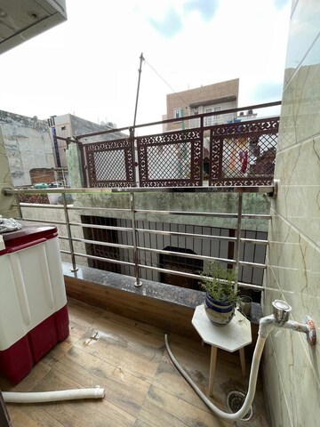 Balcony in 2 BHK Builder Floor at Dwarka Mor – for Rent