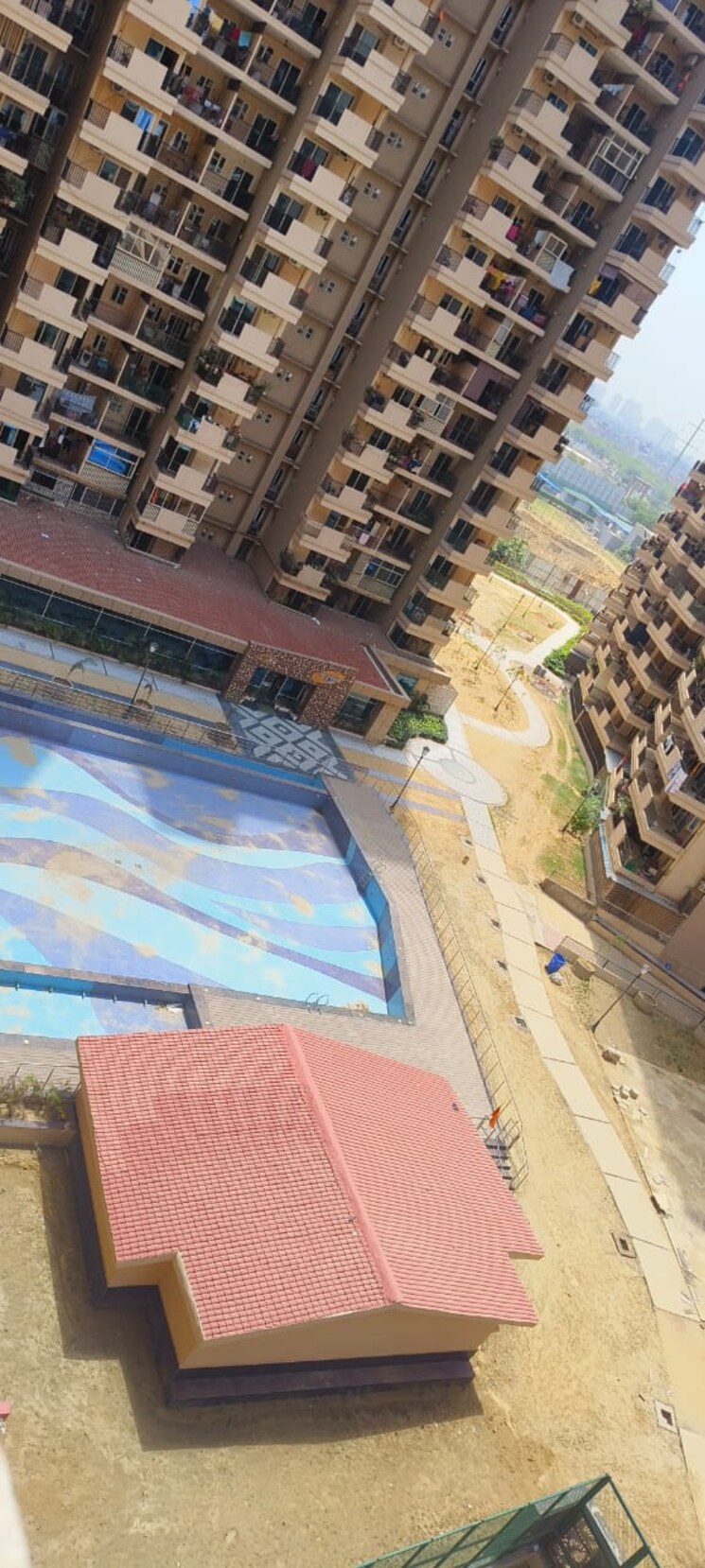 Balcony, gaur-city-2-14th-avenue 3 Bedroom 1175 Sq.Ft. Apartment In Sector 16c Greater Noida Greater Noida 8851414