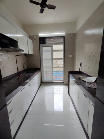 Kitchen in 2 BHK Apartment at Shree Yog Vishal CHS, Kopar Khairane – for Rent