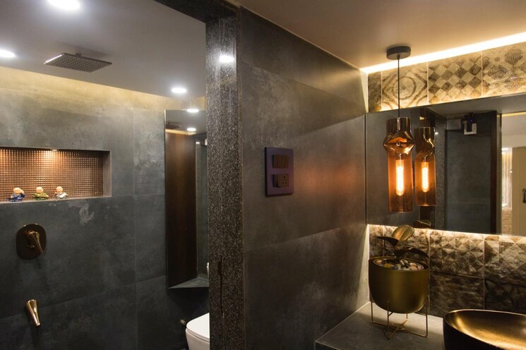 Washroom, gajra-bhoomi-heights Commercial Shop 650 Sq.Ft. In Kharghar Navi Mumbai 8851412