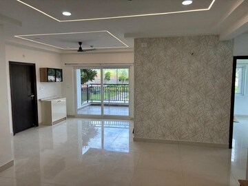 Living Room in 3 BHK Apartment at ASBL Spire, Kokapet – for Rent