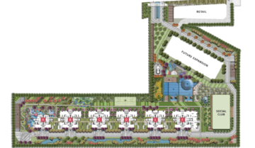 Master Plan in 3.5 BHK Apartment at Smart World Sky Arc, Sector 69 – for Sale