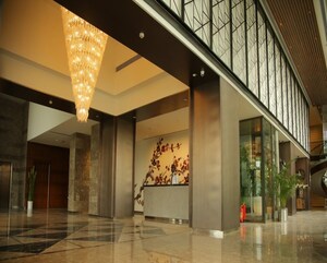 Staircase in 3.5 BHK Apartment at M3M Heights, Sector 65 – for Sale