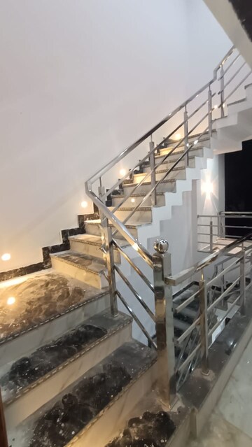 Staircase in 3 BHK Independent House at Chinhat – for Sale