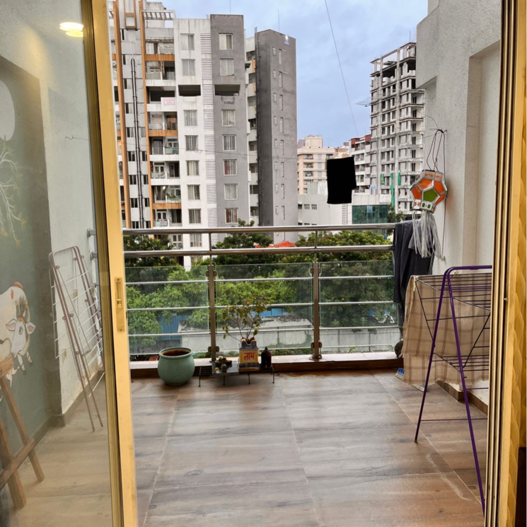 Balcony, akshay-county 2 Bedroom 1000 Sq.Ft. Apartment In Veerabhadra Nagar Pune 8851505
