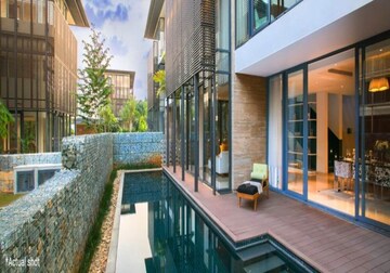 2 BHK Villa – Exterior View View at Embassy Boulevard, Yelahanka - for Rent