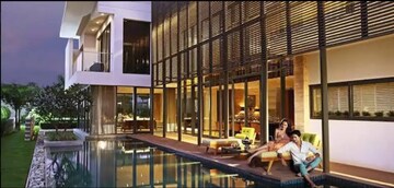 2 BHK Villa – Exterior View View at Embassy Boulevard, Yelahanka - for Rent